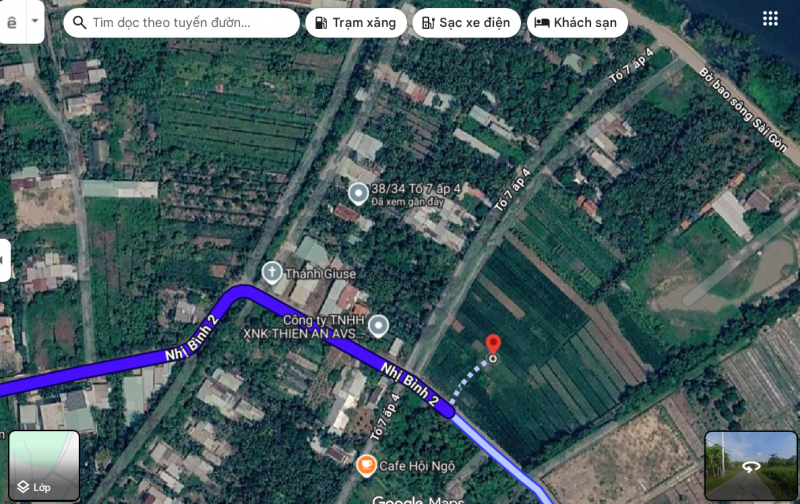 BÁN 13.479,9M² ĐẤT TRỒNG CÂY ĐÔNG THẠNH - HÓC MÔN - 2 MẶT TIỀN